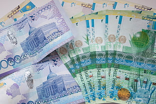 assorted banknotes HD wallpaper