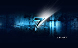 Windows 7 wallpaper, operating systems, Windows 7, Microsoft Windows, digital art HD wallpaper