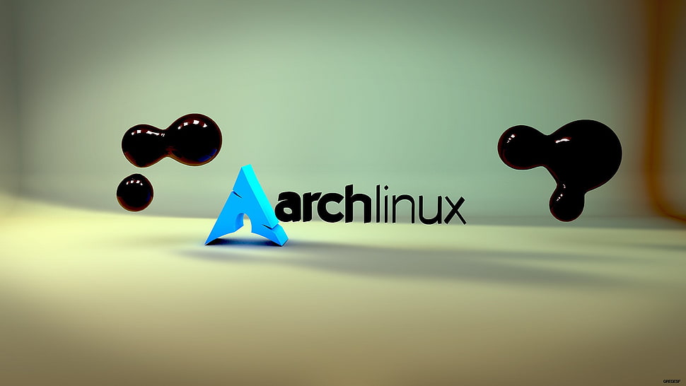 Archlinux logo, Linux, Arch Linux, Unix, operating systems HD wallpaper