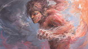 Attack on Titan Eren wallpaper HD wallpaper