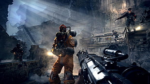 first person shooting game HD wallpaper