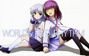 World's End Rhythm Angel Beats character HD wallpaper