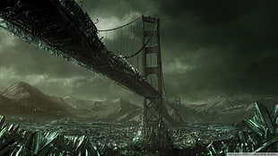 bridge art, bridge, Command & Conquer 3: Tiberium Wars HD wallpaper