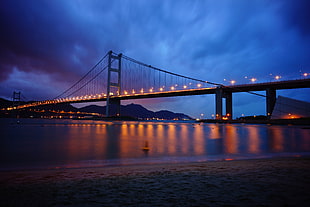photo of Golden Gate bridge, tsing ma bridge HD wallpaper