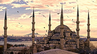 brown concrete structure, Turkey, Istanbul, architecture, cityscape HD wallpaper