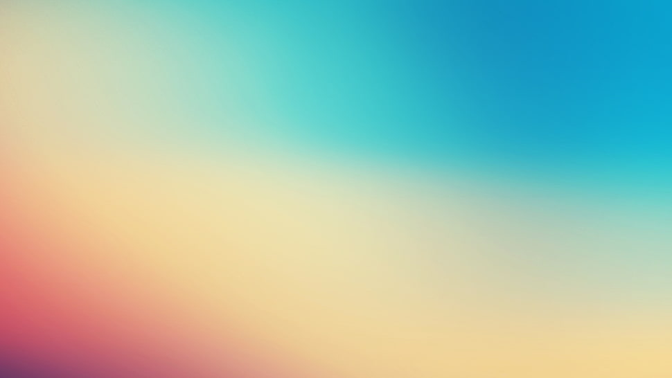yellow , blue and red abstract painting HD wallpaper