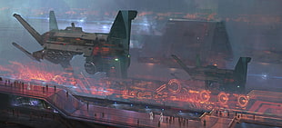 Star Wars movie scene, science fiction HD wallpaper