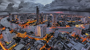 city skyline, city, cityscape, Thailand, Bangkok HD wallpaper