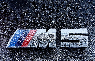 M5 emblem illustration, car, BMW HD wallpaper
