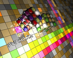 two rubik's cubes