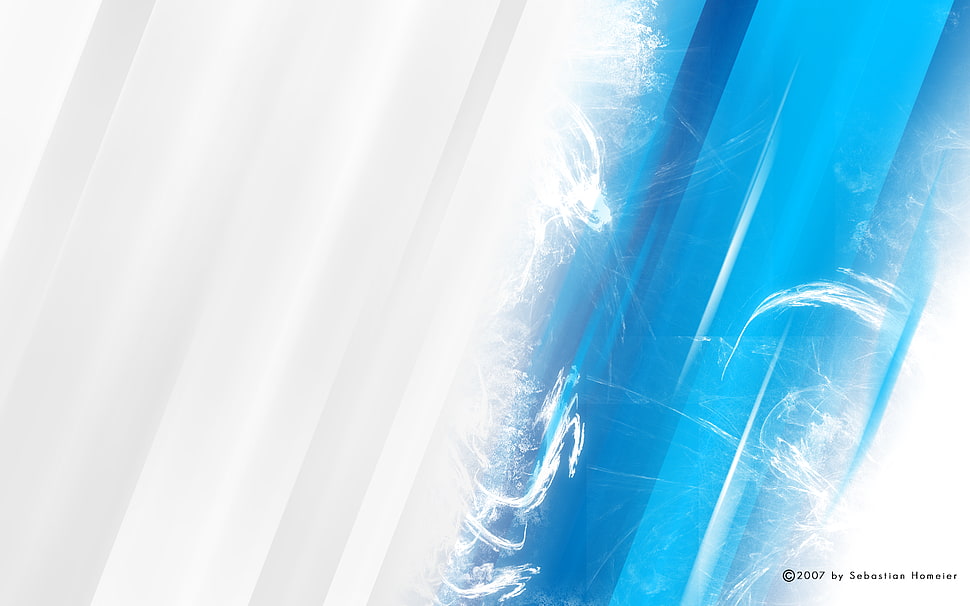 blue and white wallpaper, abstract HD wallpaper