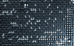 wireframe, square, digital art HD wallpaper
