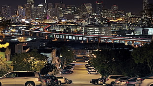 cars near pavement, cityscape, San Francisco HD wallpaper
