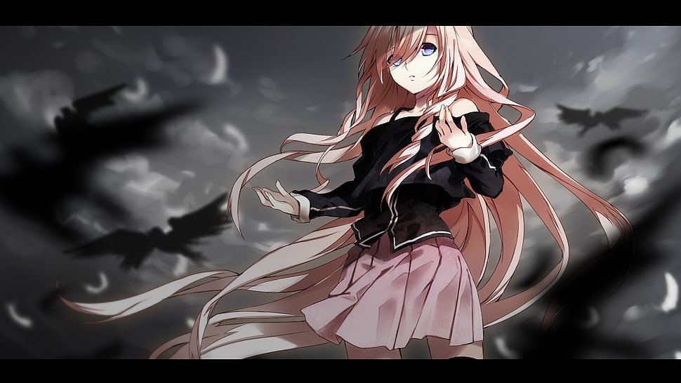 female anime character, IA (Vocaloid), Vocaloid HD wallpaper