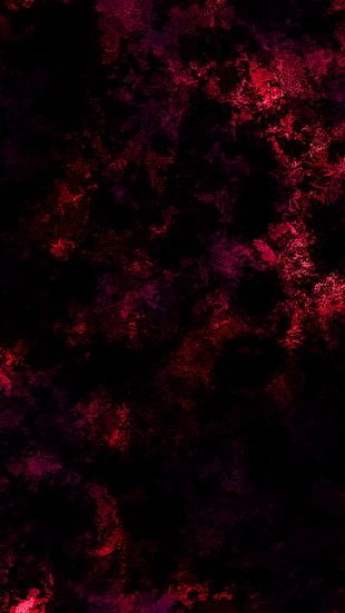red and black graphic wallpaper, abstract, digital art, portrait display