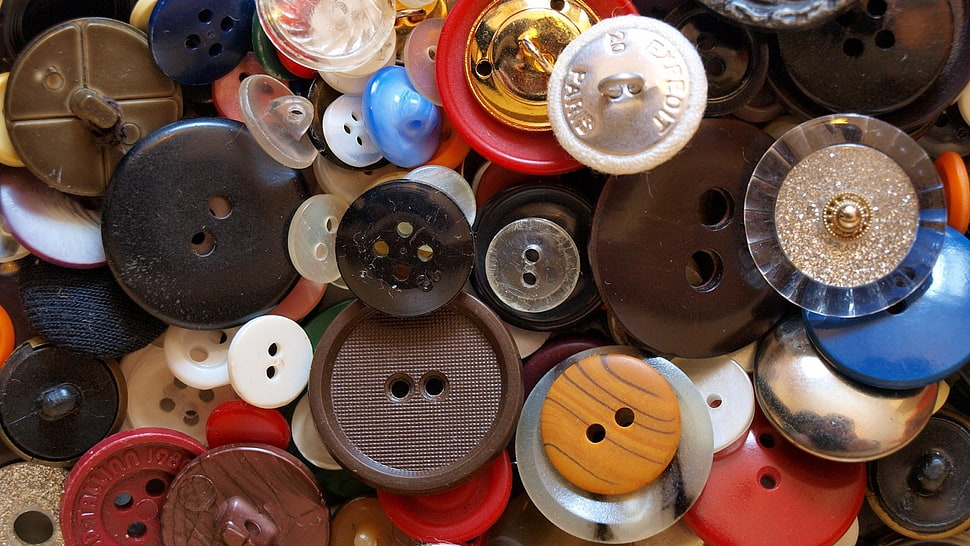 pilled plastic buttons HD wallpaper