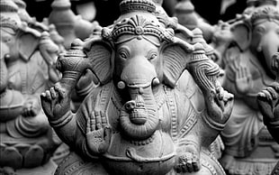Ganesha statuette lot HD wallpaper