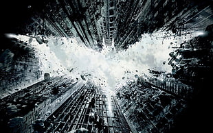 Batman Arkham City logo, Batman HD wallpaper