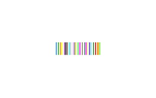 multicolored striped on white background, barcode, minimalism