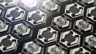 artwork, hexagon, technology, machine HD wallpaper