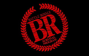 Battle Royale Survival Program logo, Battle Royale, manga