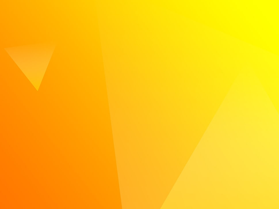 orange, shapes, geometry, gradient HD wallpaper
