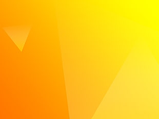 orange, shapes, geometry, gradient