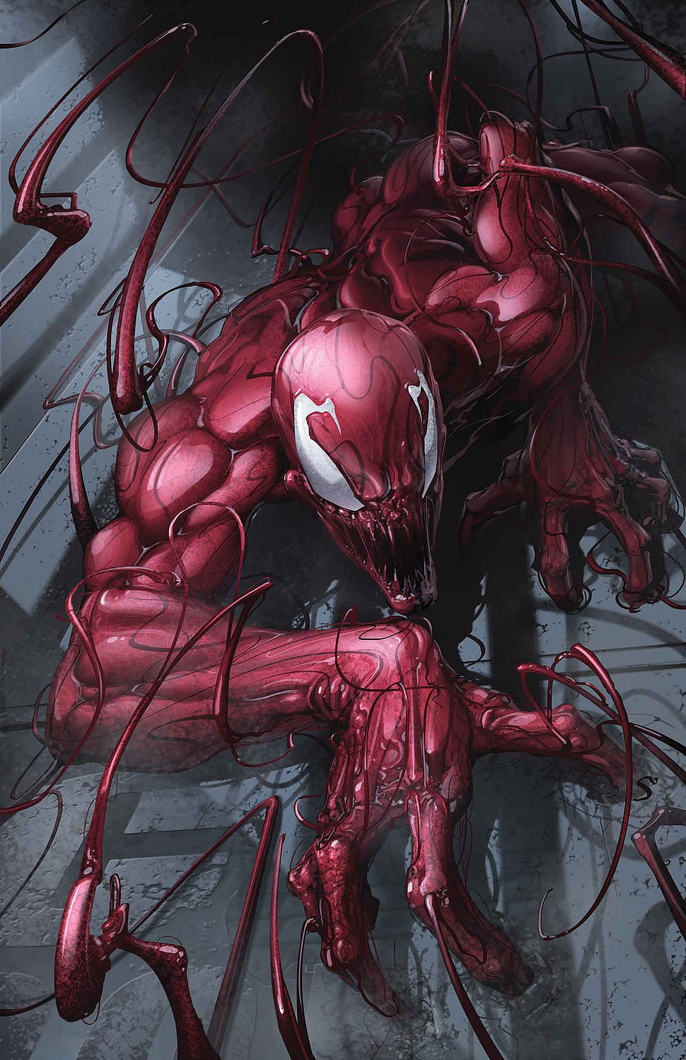 Marvel Comics, Carnage, artwork HD wallpaper