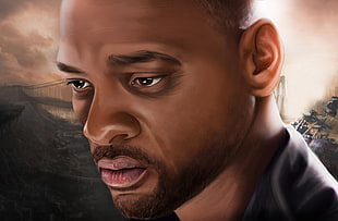 Will Smith painting