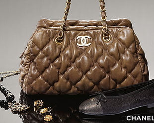 Chanel,  Beige bag,  Style,  Classic HD wallpaper