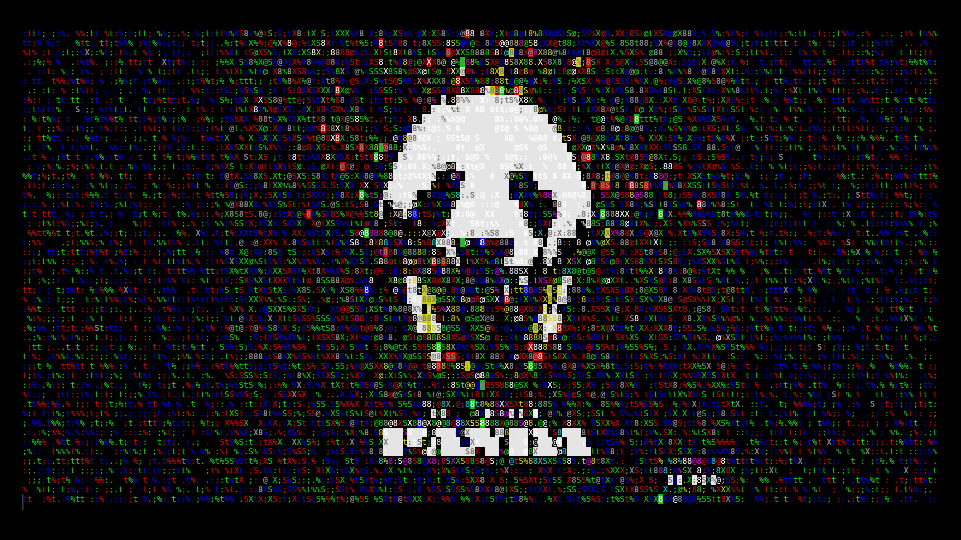 panda illustration, panda, ASCII art