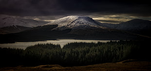 photo of snow field mountain, highlands HD wallpaper