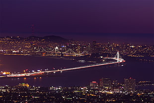 panoramic photo of cityscape HD wallpaper