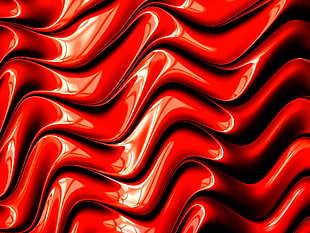 red and black digital wallpaper