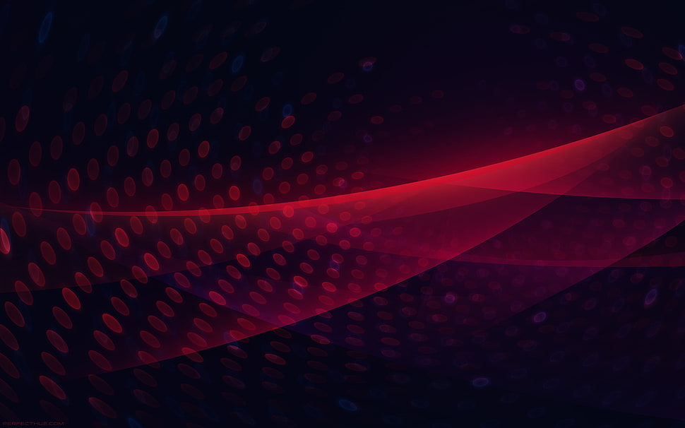 red and black digital wallpaper, abstract, PerfectHue HD wallpaper