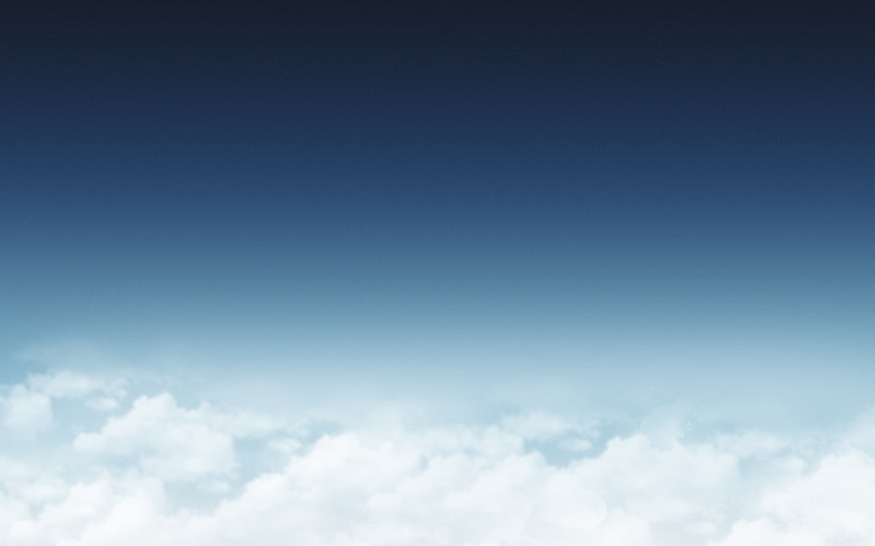 white clouds, simple, clouds, artwork HD wallpaper