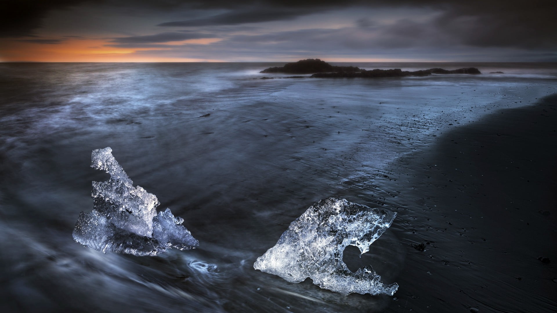 water waves, nature, landscape, water, sea