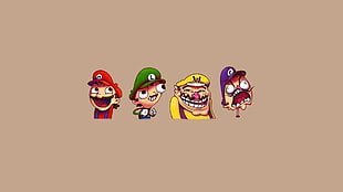 closeup photo of Super Mario character illustration