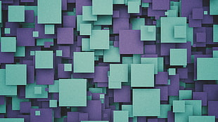 blue and purple wallpaper HD wallpaper