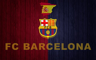 FC Barcelona digital wallpaper HD wallpaper