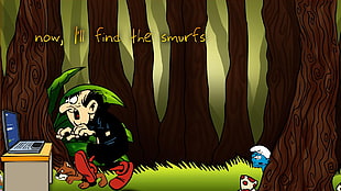 The Smurf Gargamel illustration, smurfs, Gargamel, Facebook