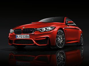 red BMW M4