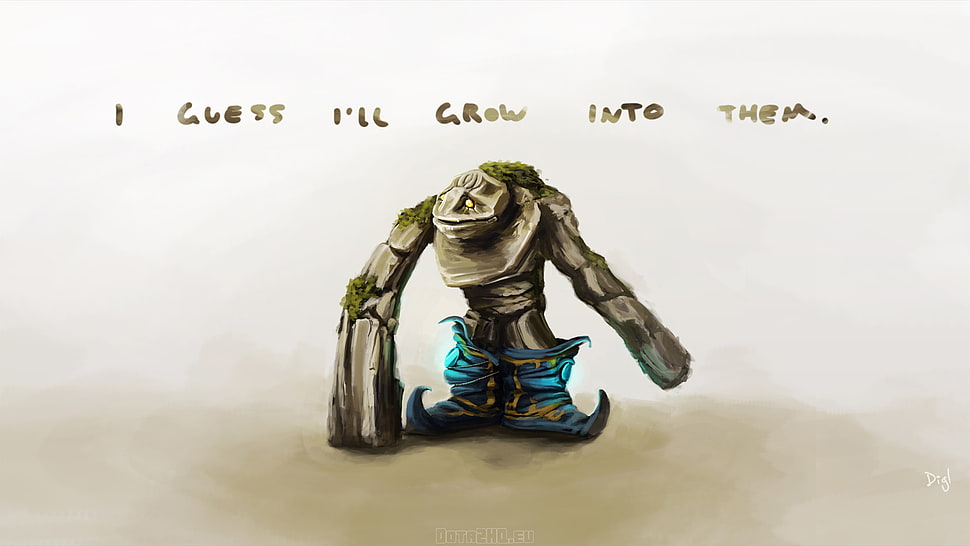 Tiny Stonegiant DOTA 2 HD wallpaper