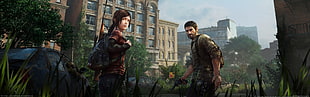 game application screenshot, The Last of Us, apocalyptic, video games
