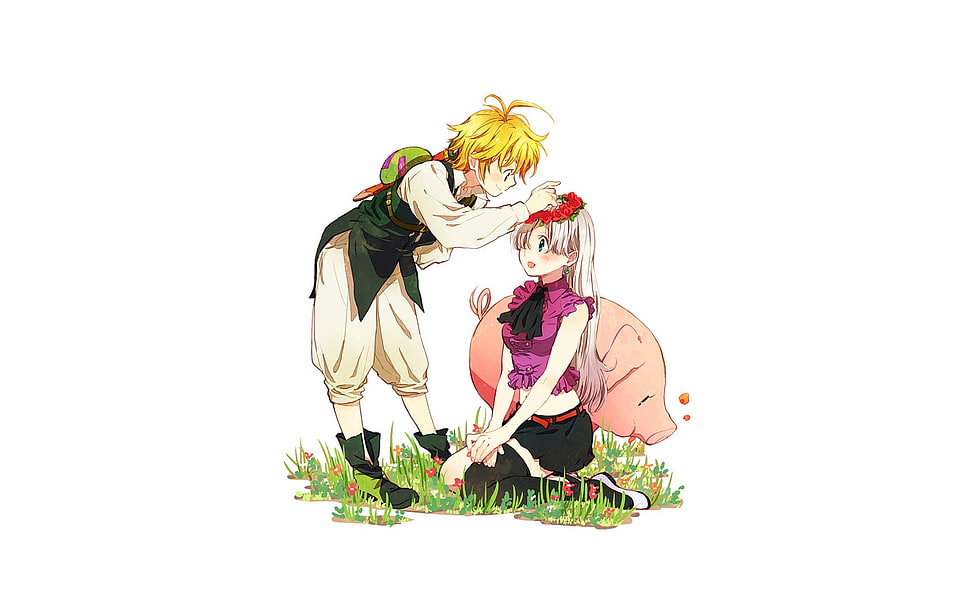 7 Deadly Sins digital wallpaper, Nanatsu no Taizai, meliodas HD wallpaper