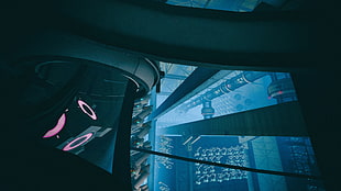 Portal (game), Companion Cube, Aperture Laboratories, screen shot HD wallpaper