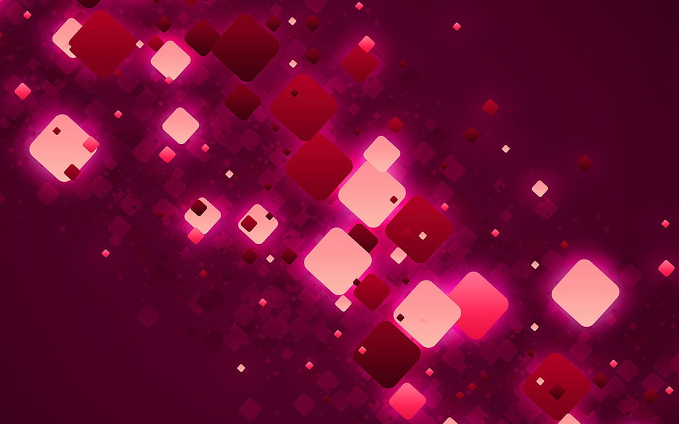 black and red computer keyboard, digital art HD wallpaper
