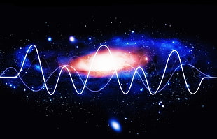 galaxy digital wallpaper, space