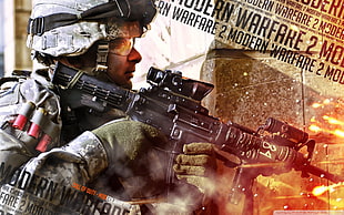 Modern Warfare 2 poster HD wallpaper