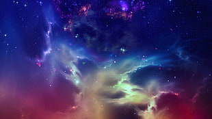 photograph of Galaxy HD wallpaper